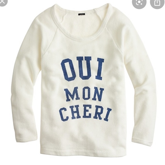 J. Crew Tops - J.Crew Sweatshirt